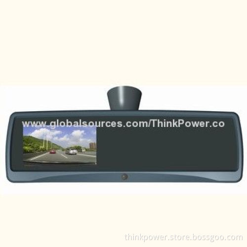 Smart Rear-view Mirror DVR with HD Recording and GPS Positioning Function